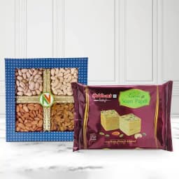 Tasty Haldirams Soan Papdi with Mixed Dry Fruits 1
