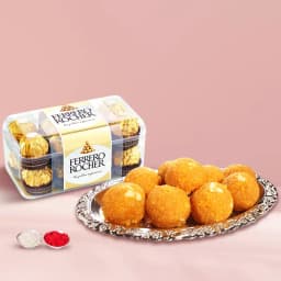 Haldirams Laddoo N Ferrero Rocher Chocolates 1
