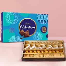 Assorted Haldirams Sweets with Cadbury Chocolates 1
