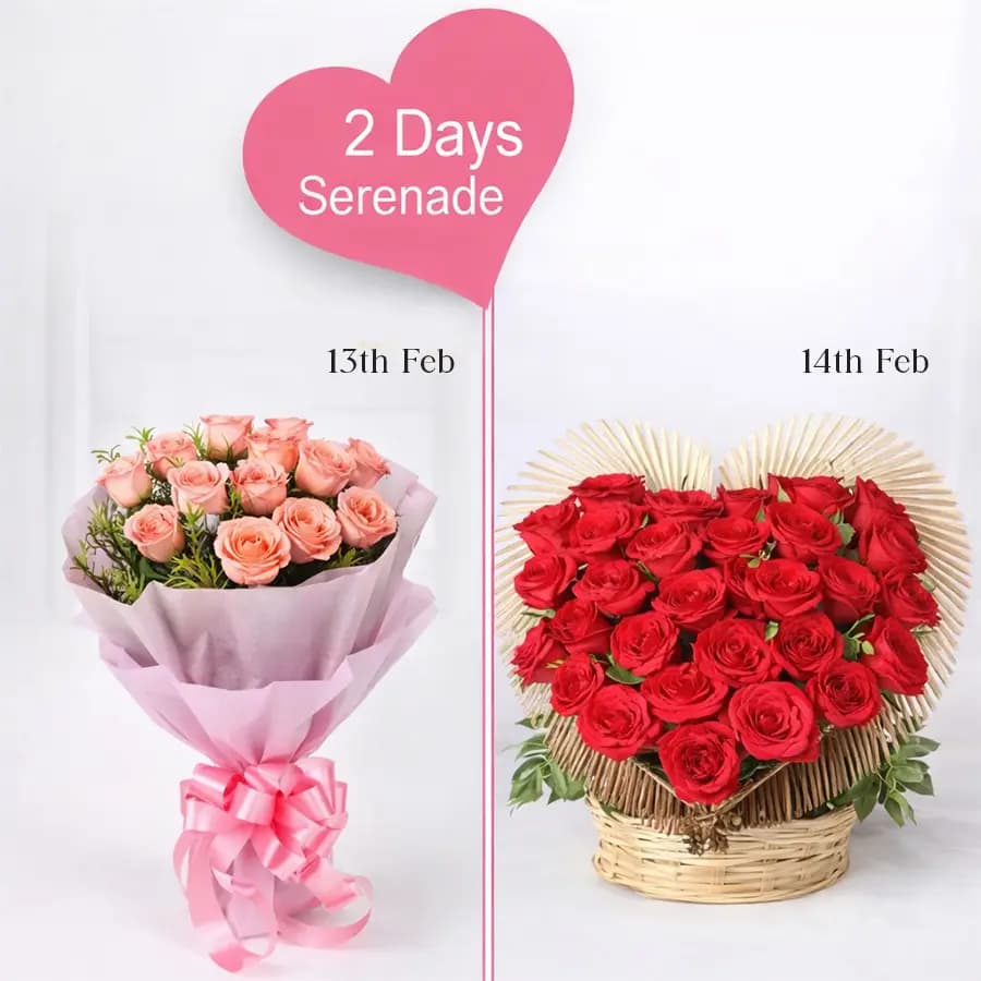 Eye Catching 2 Days Serenade Gift Combo