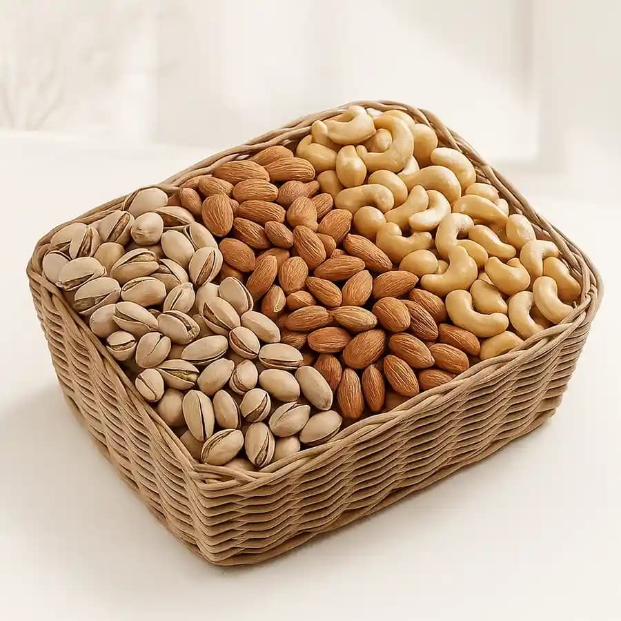 Premium Dried Nut Gift Basket