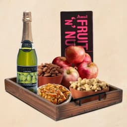 Marvelous Tray of Fresh Fruits N Assortments 1