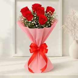 12 Red Rose Bouquet 1