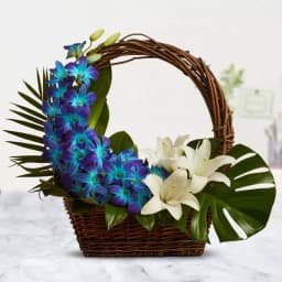 Ambrosial Basket of Mixed Flowers 1