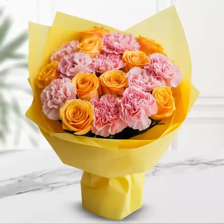 Vibrant Fusion Floral Delight