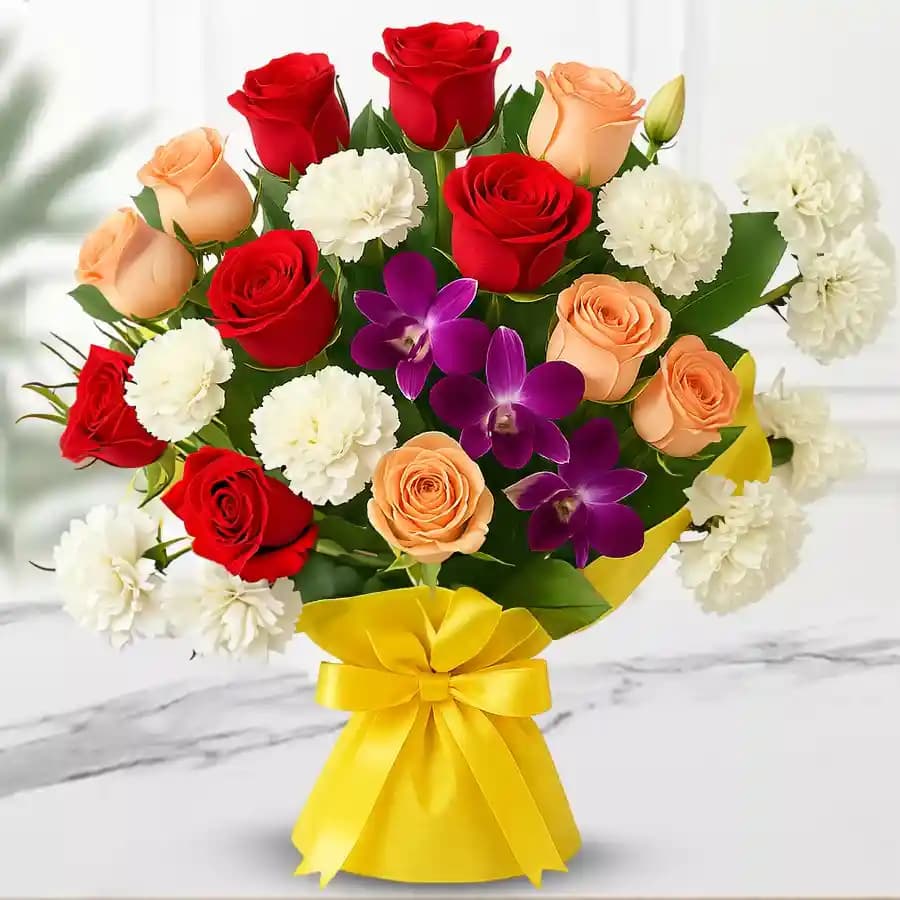Vibrant Harmony Flower Arrangement