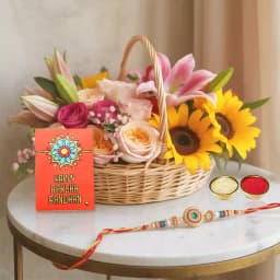 Blossoms & Blessings: Rakhi Delight 1