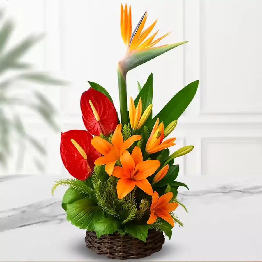 Exotic Paradise Floral Delight