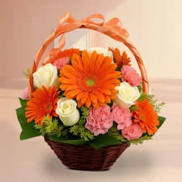 Charming Blossom Celebration Basket 1