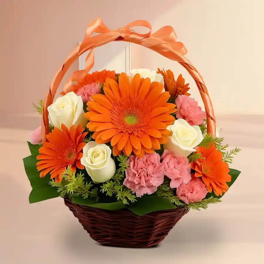 Charming Blossom Celebration Basket