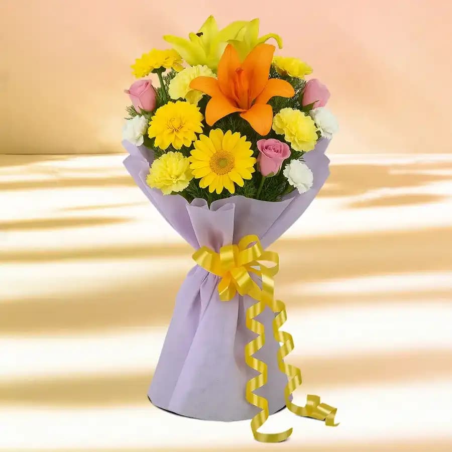 Vibrant Floral Harmony Arrangement