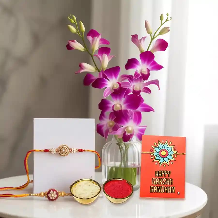 Threads of Affection and Blooming Orchids