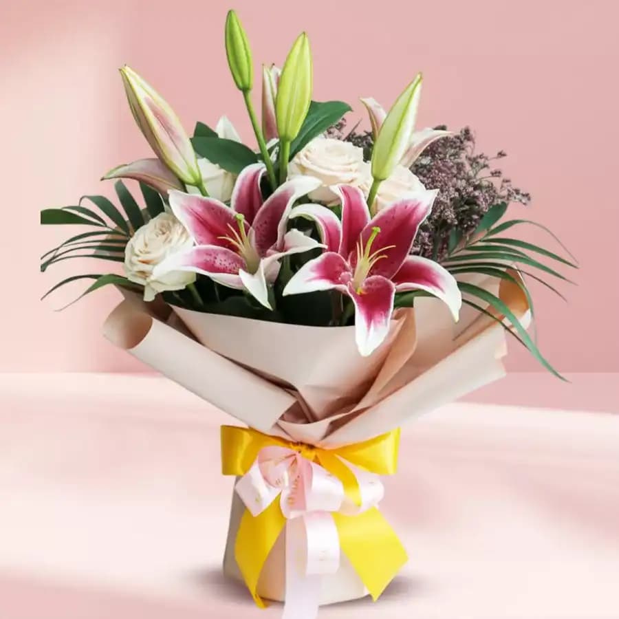 Breathtaking Bouquet of Seasonal Flowers