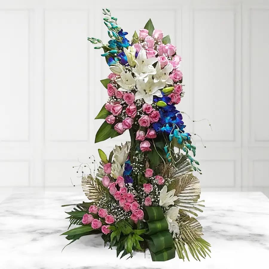 Fresh Mixed Flowers Elegance