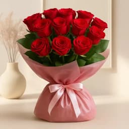 Beautiful Red Roses Bouquet 1