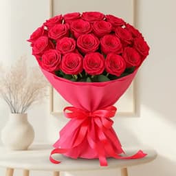 Exotic Red Roses Bouquet 1