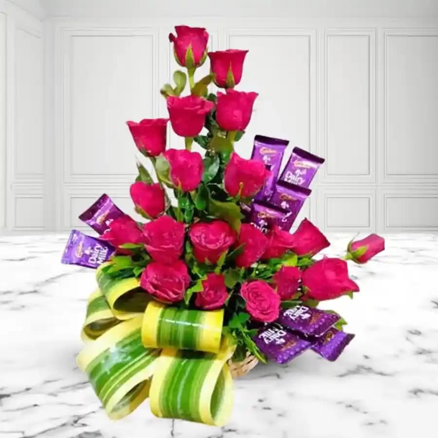 Captivating Floral Gift for 21st Birthday Celebration