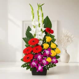 Stunning Display of Assorted Flowers 1