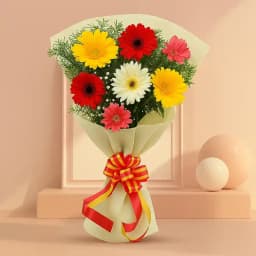 Colorful Gerberas Bouquet 1