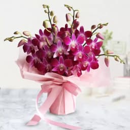 Vibrant Orchids Bouquet 1