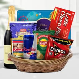 Cheers to Gourmet Bliss Basket 1