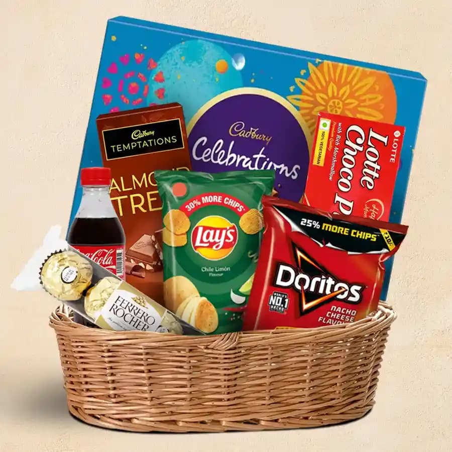 Delightful Snack Surprise Basket