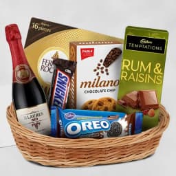 Gourmet Indulgence Gift Basket 1