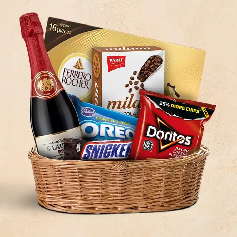Delightful Sweet Treats Basket