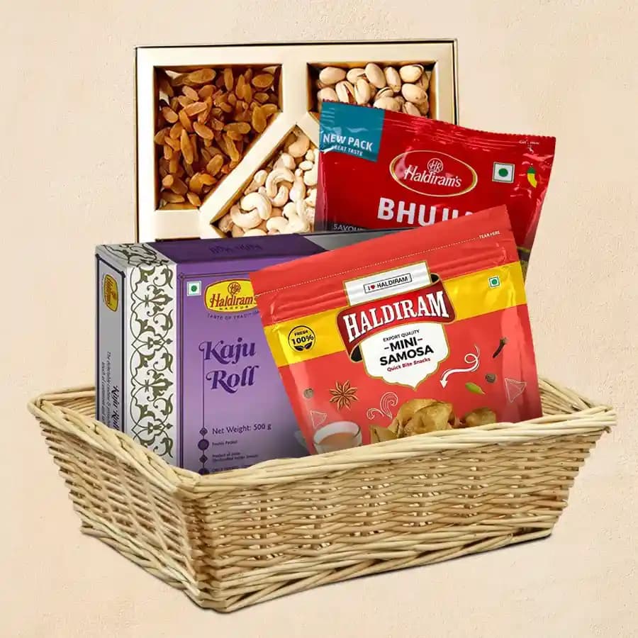 Smashing Treat Basket of Love and Happiness