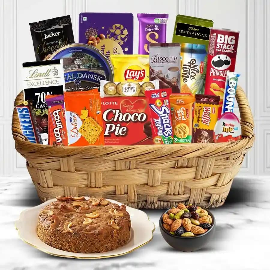 Sumptuous Tempting Gift Basket