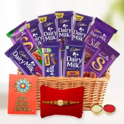 Delightful Cadbury Chocolates and Rakhi Celebration Set 1