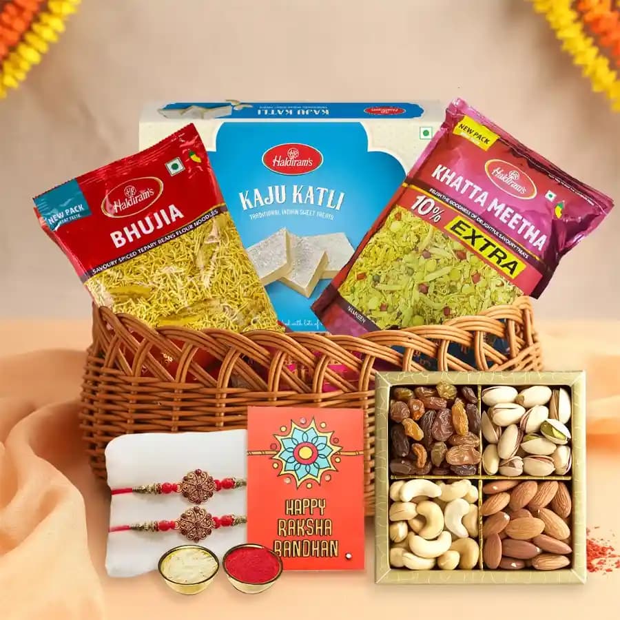 Exquisite Flavors Rakhi Delight Basket