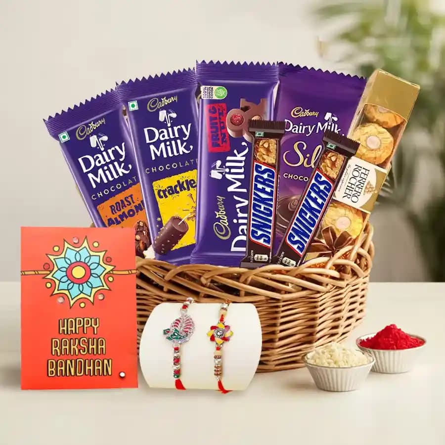 Sweet Bonding Rakhi Gift Set