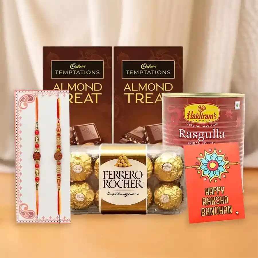 Sweet Sibling Surprise with Rakhi & Treats