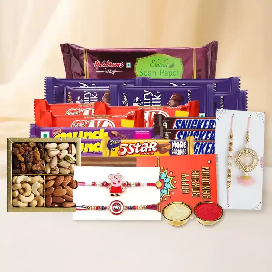 Family Sweet Bond Rakhi Gift Set