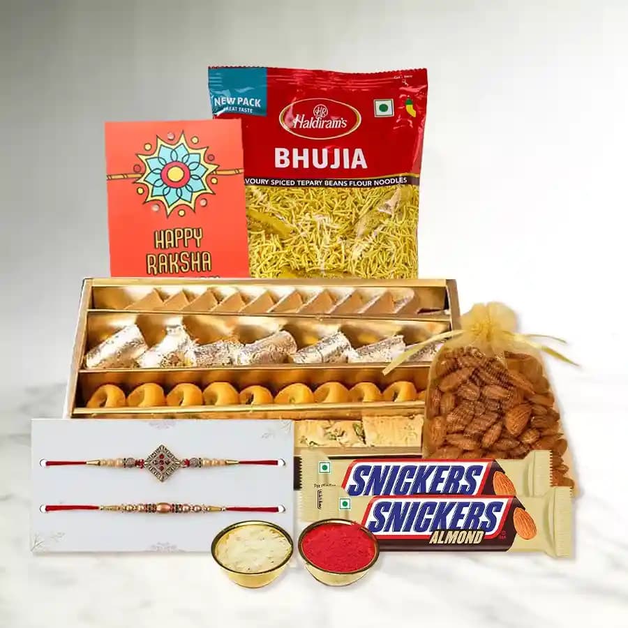 Delightful Rakhi Celebration Set