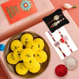 Cherished Rakhi Bundle with Tasty Delights 1