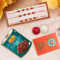 Rakhi Bliss with Sweet Gulab Jamun 1