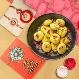 Festive Rakhi Celebration with Sweet Sandesh 1