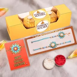 Blossoming Bond: Rakhi & Chocolate Harmony 1