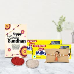 Divine Ganesha Rakhi & Chocolate Delight 1