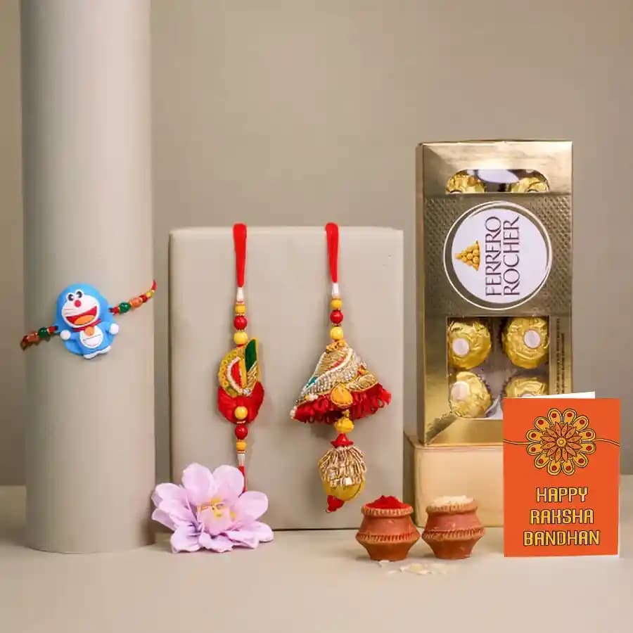 Cherished Rakhi & Sweet Treats Delight