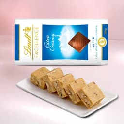 Badam Mewa from Chitale Bandhu Mithaiwale with Lindt Excellence Bar 1