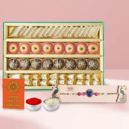 Festive Delight: Sweets & Rakhi Gift 1