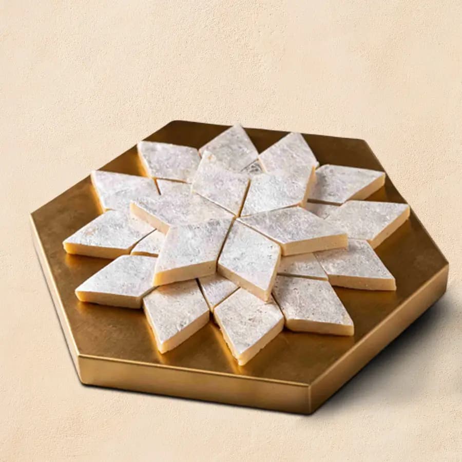 Gourmet Kaju Barfi Delight from Haldiram