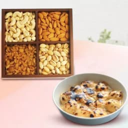 Baked Rasgulla from Balaram Mullick with Assorted Dry Fruits 1