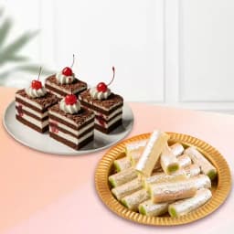 Amba Kaju Roll from Chitale Bandhu Mithaiwale with Chocolate Pastry 1