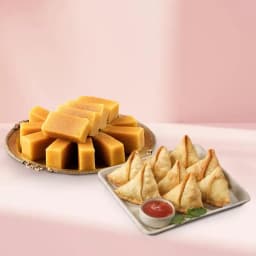Mysore Pak N Samosa Duo 1