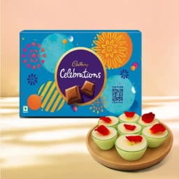 Daab Sandesh from Balaram Mullick with Cadbury Celebration 1