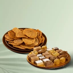 Assortd Sweets N Masala Chekkalu Delight 1